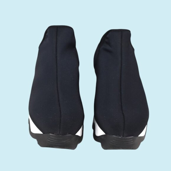 IRI NYC Wes I Sneakers Black White Red Chunky Sole Slip-On Designer Streetwear - Picture 7 of 12